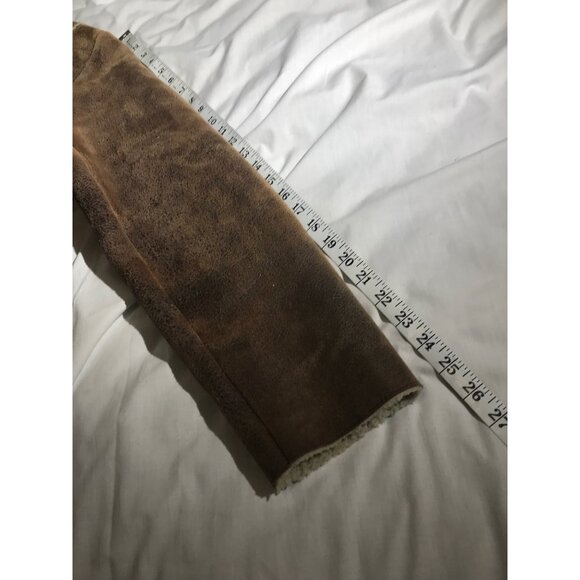 Wilson’s Leather Womens Brown Leather Long Dust Buster Coat - Picture 8 of 8